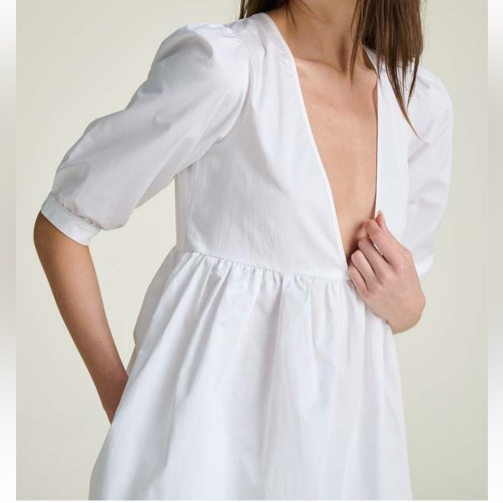 Aritzia Sunday Best White Mini Dress